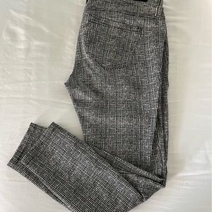 Liverpool Black and White Neutral Pattern Stretch Pants